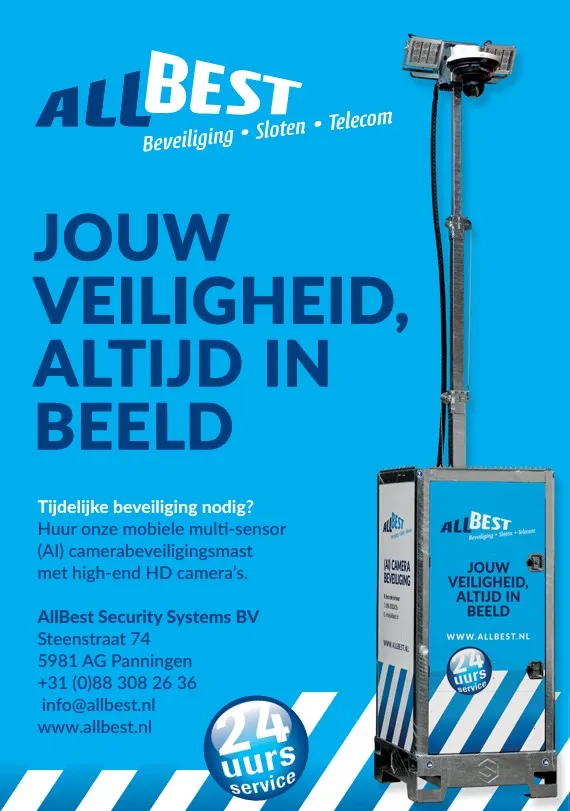 AllBest AI Mobiele Camera Mast